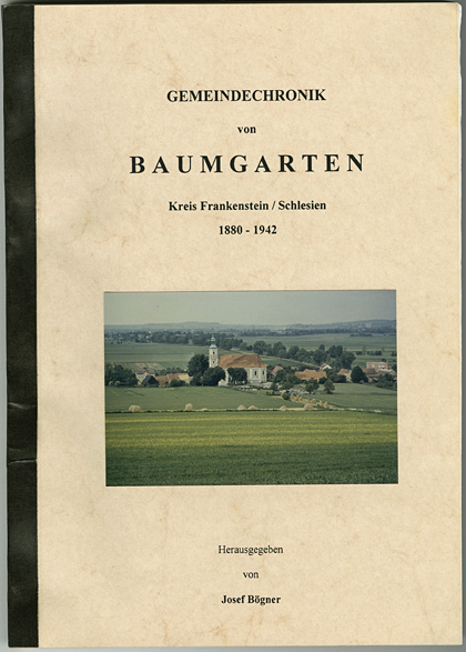 1995 Baumgarten Gemeindechronik